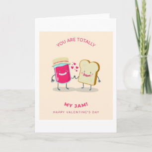 Carte Vous êtes totalement mon confiture Happy Valentine