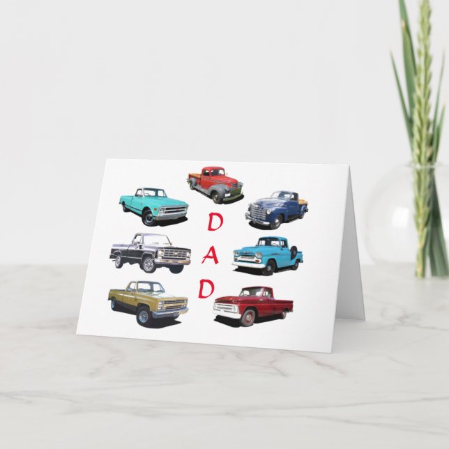 CARTE **VOUS ÊTES UN PÈRE CLASSIQUE*** JOLI ANNIVERSAIRE (Devant)