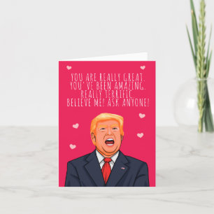 Carte Vous êtes vraiment super extraordinaire. Crois-moi