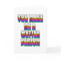 Vous faites de moi une personne plus humide Rainbo