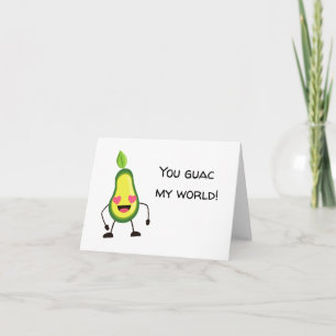 Carte Vous Guac Mon Monde Salutation