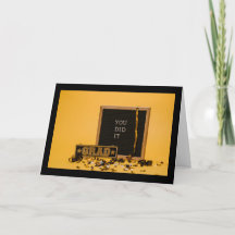 Vous L'Avez Fait Grad Grey Card