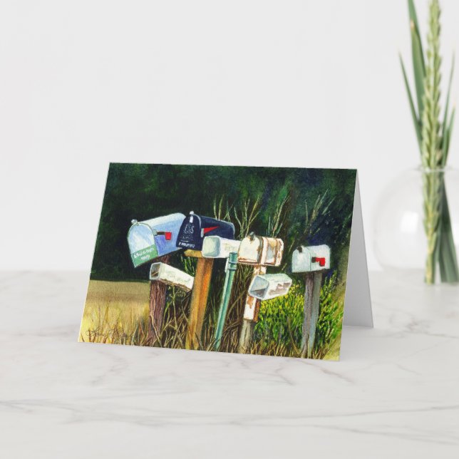 Carte Vous le " VE avez obtenu le courrier (Devant)