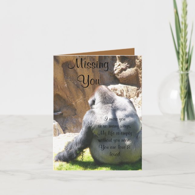 Carte Vous manquez_ (Devant)