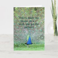 "Vous m'avez rendu fier comme paon" (la PHOTO)