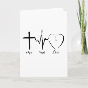 CARTE VOUS ME DONNEZ ESPOIR, AMOUR ET FOI EN "MOI"