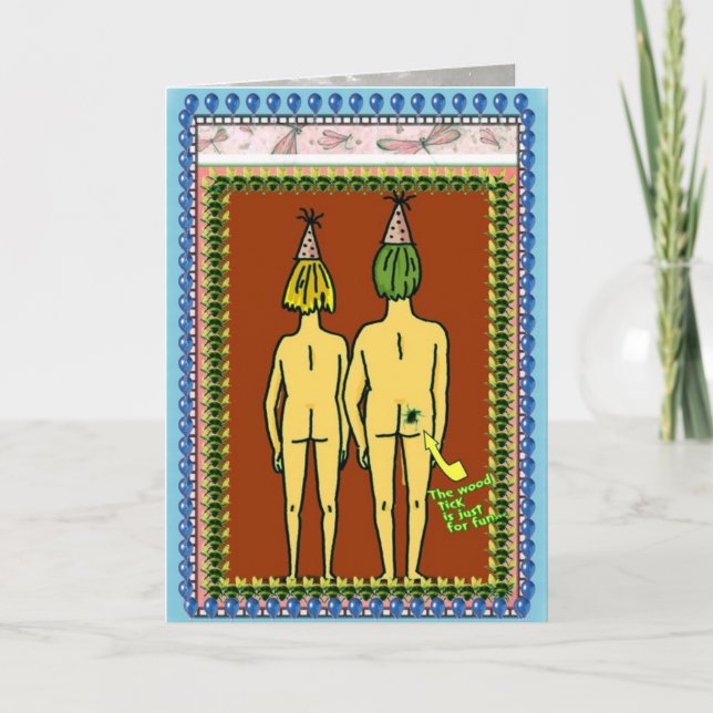 Carte Vous me fendez ! (Devant)