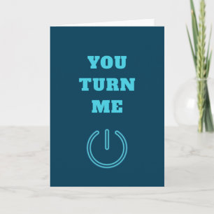 Carte Vous Me Tournez Sur Le Bouton Neon La Saint-Valent