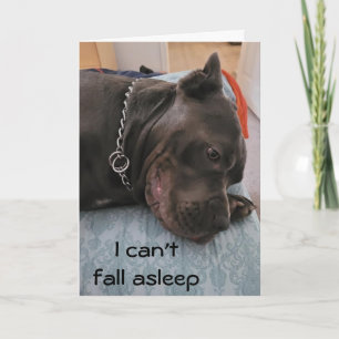 CARTE VOUS NE POUVEZ PAS DORMIR ET VOUS MANQUER AUSSI