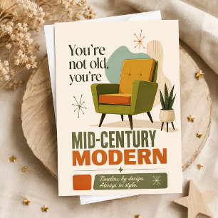 Carte Vous n'êtes pas vieux, vous êtes moderne du milieu