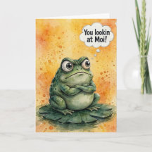 Vous regardez Moi Grenouille Sassy