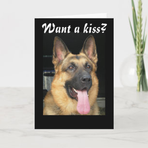 CARTE VOUS VOULEZ BIEN KISS ?