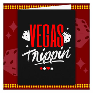Carte Voyage de filles à Vegas Anniversaire à Las Vegas 