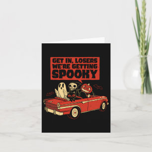 Carte Voyage Éffrayant - Halloween