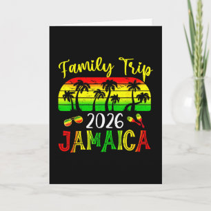Carte Voyage en famille en Jamaïque Tapis de plage de va