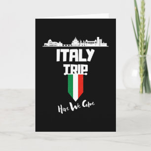 Carte Voyage en Italie 2025 Nous voilà Équipe de voyage