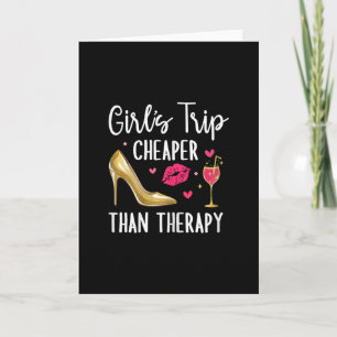 Carte Voyage entre filles moins cher qu'une thérapie 202
