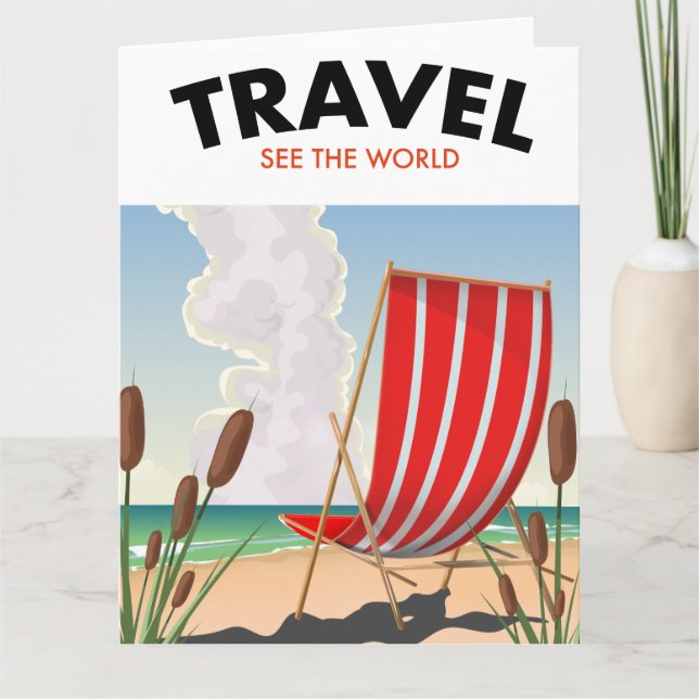 Carte Voyage Voir le monde (Devant)