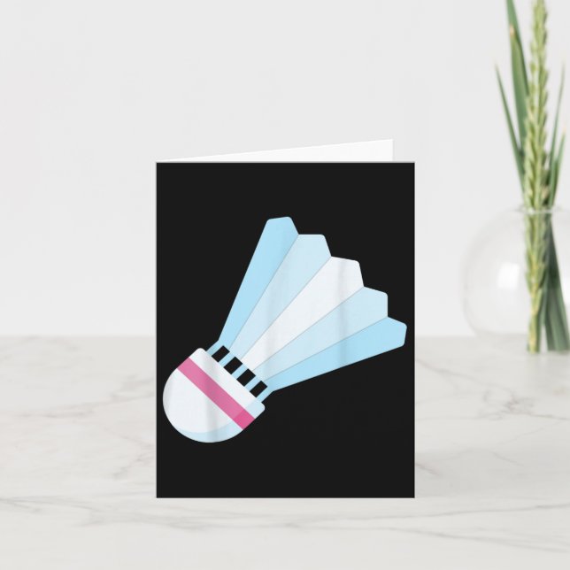 Carte Vraiment comme Volant de badminton Birdie 9 (Devant)