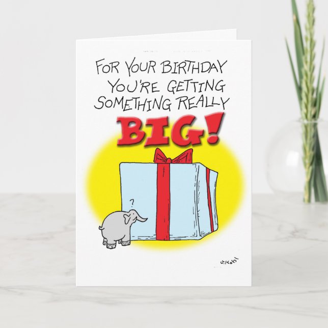 Carte Vraiment grand (Devant)