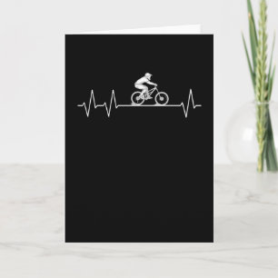Carte VTT Pulse Downhill Biker Heartbeat MTB
