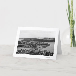 Carte Vue aérienne de Kodiak, photographie de l'Alaska