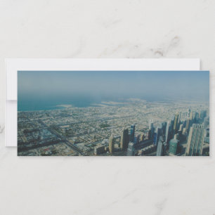 Carte Vue de Burj Khalifa, Dubaï