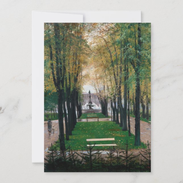 Carte Vue de la Galerie Fürstenberg | Hugo Birger (Devant)