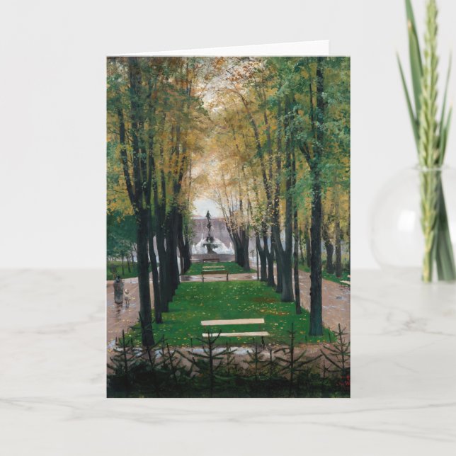 Carte Vue de la Galerie Fürstenberg | Hugo Birger (Devant)