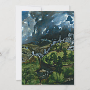 Carte Vue de Tolède par El Greco