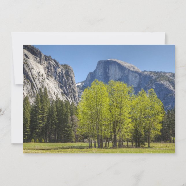 Carte Vue du demi-dôme (Devant)