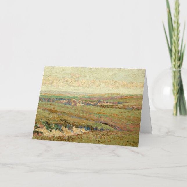 Carte Vue du Kansas occidental | Birger Sandzén (Devant)