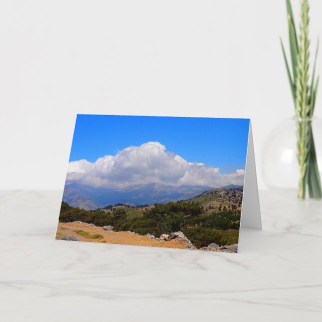 Carte Vue montagne (Devant)