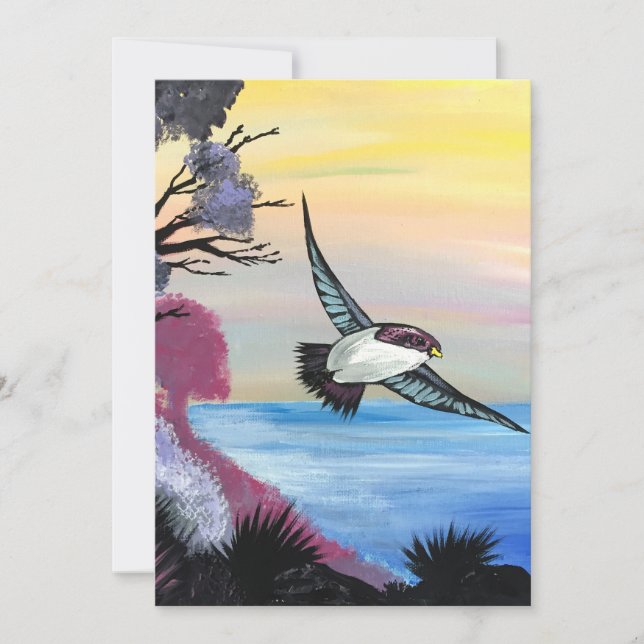 Carte Vue Oiseaux (Devant)