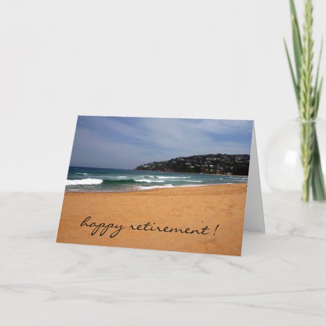 Carte vue plage (Devant)