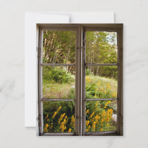 Carte Vue rurale rustique