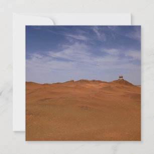 Carte Vue sur le désert - Gobi