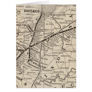 Carte Wabash Railway