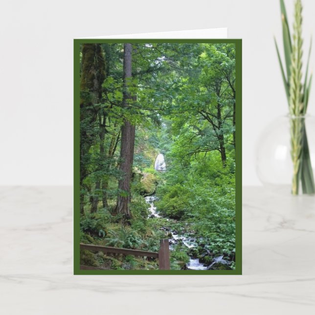 Carte Wahkeena Falls (Devant)