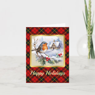 Carte Wallace Crest & Tartan avec Robin Smas personnalis