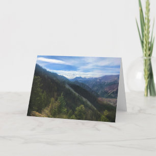 Carte Wallowa mountains