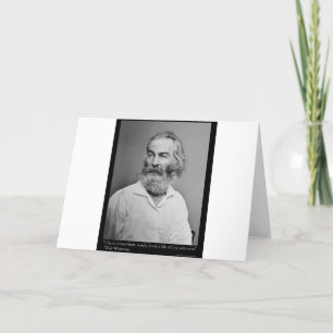 Carte Walt Whitman Joy With You Love Citer des Mugs Tee