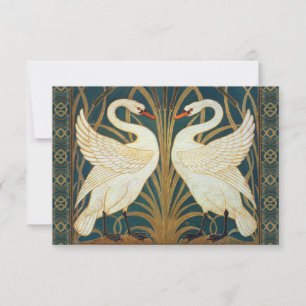 Carte Walter Crane Swan