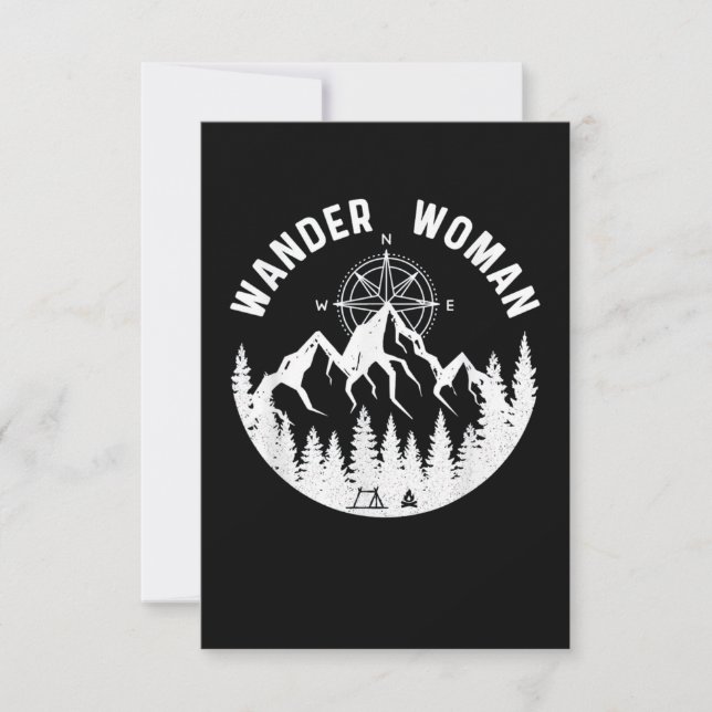 Carte Wander Woman Randonnée (Devant)