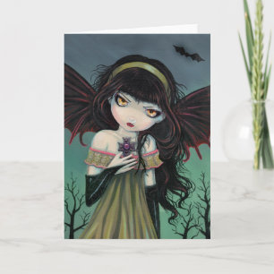 Carte  Wandering Gothic Vampire Fairy Card