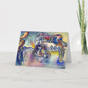 Carte Wassily Kandinsky - Saint George et les cavaliers