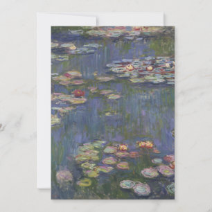 Carte Water Lilies by Claude Monet