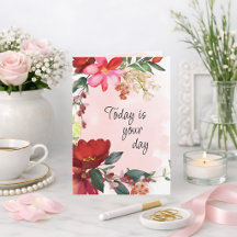 Watercolor Floral Mother's Day or Birthday Custom 