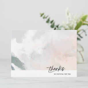 Carte Watercolor SplashThank You   Tellement recon