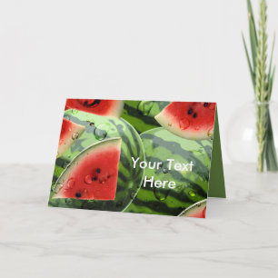 Carte Watermelon Greeting Card 2